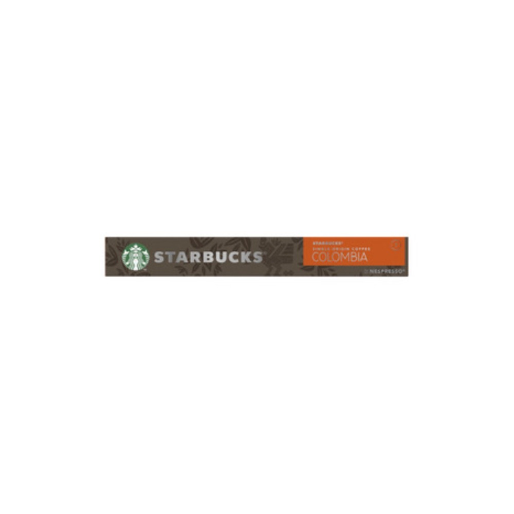 스타벅스 By 네스프레소 싱글 오리진 커피 콜롬비아 캡슐 10 팩, Starbucks By Nespresso Single Origin Coffee Colombia Capsules 10 pack