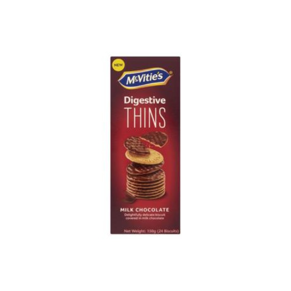 맥비티즈 띤즈 밀크 초코렛 비스킷 150g, McVities Thins Milk Chocolate Biscuits 150g