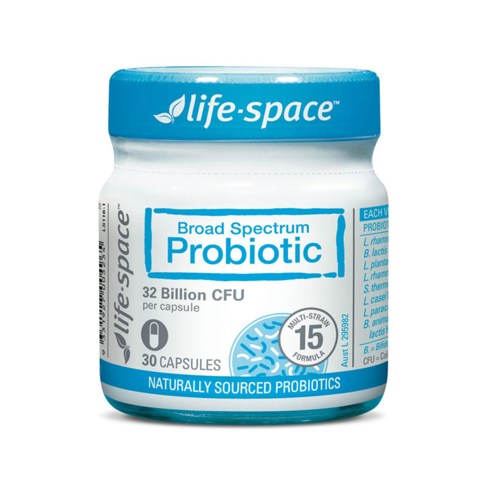 라이프스페이스 브로드스펙트럼 프로바이오틱 30정 Life Space Broad Spectrum Probiotic 30Capsules