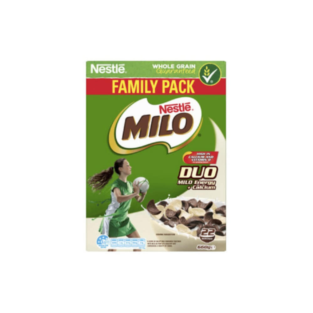 네슬레 마일로 듀오 시리얼 660g, Nestle Milo Duo Cereal 660g