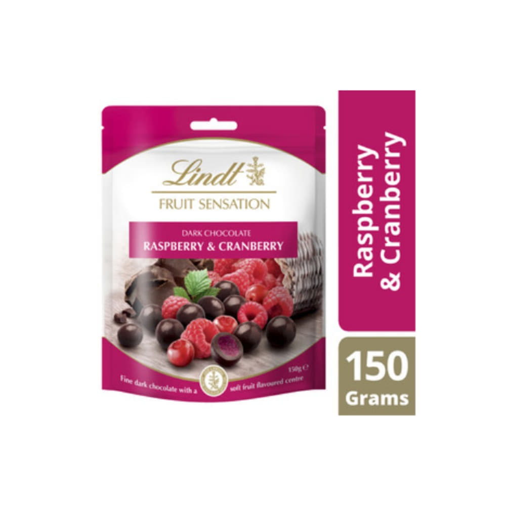 린트 프룻 센세이션 라즈베리 &amp; 크랜베리 다크 초코렛 150g, Lindt Fruit Sensation Raspberry &amp; Cranberry Dark Chocolate 150g
