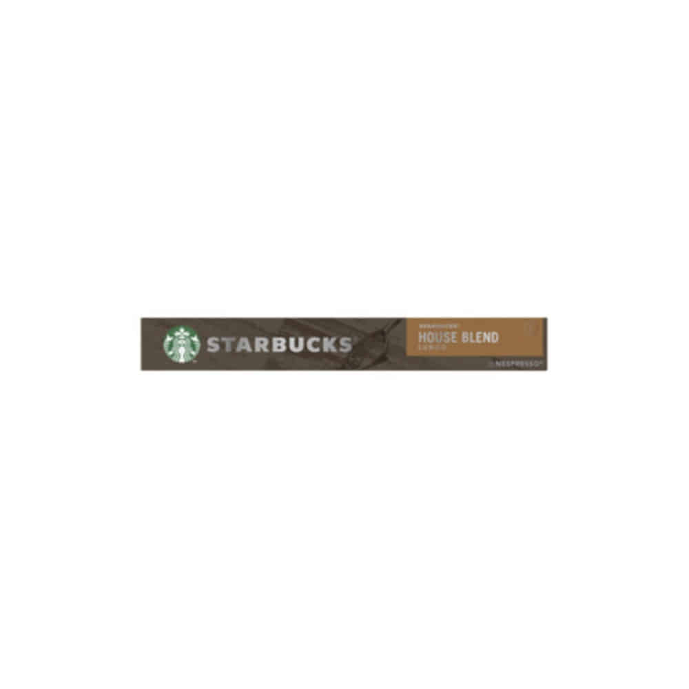 스타벅스 By 네스프레소 하우스 블랜드 런고 캡슐 10 팩, Starbucks By Nespresso House Blend Lungo Capsules 10 pack