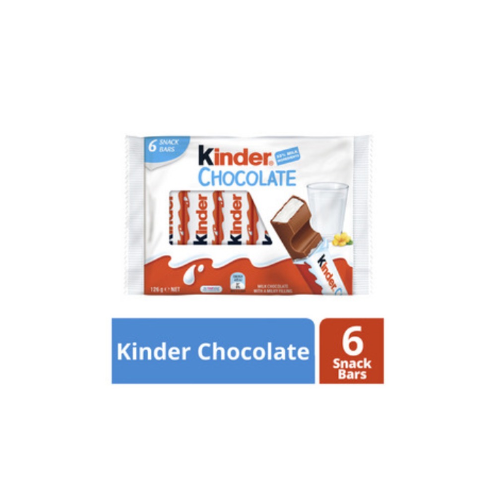 킨더 초코렛 6 팩 126g, Kinder Chocolate 6 pack 126g