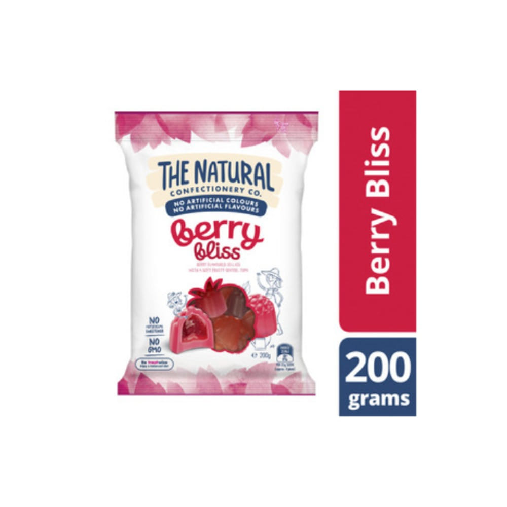 더 내추럴 콘펙셔네리 코. 베리 블리스 롤리스 200g, The Natural Confectionary Co. Berry Bliss Lollies 200g