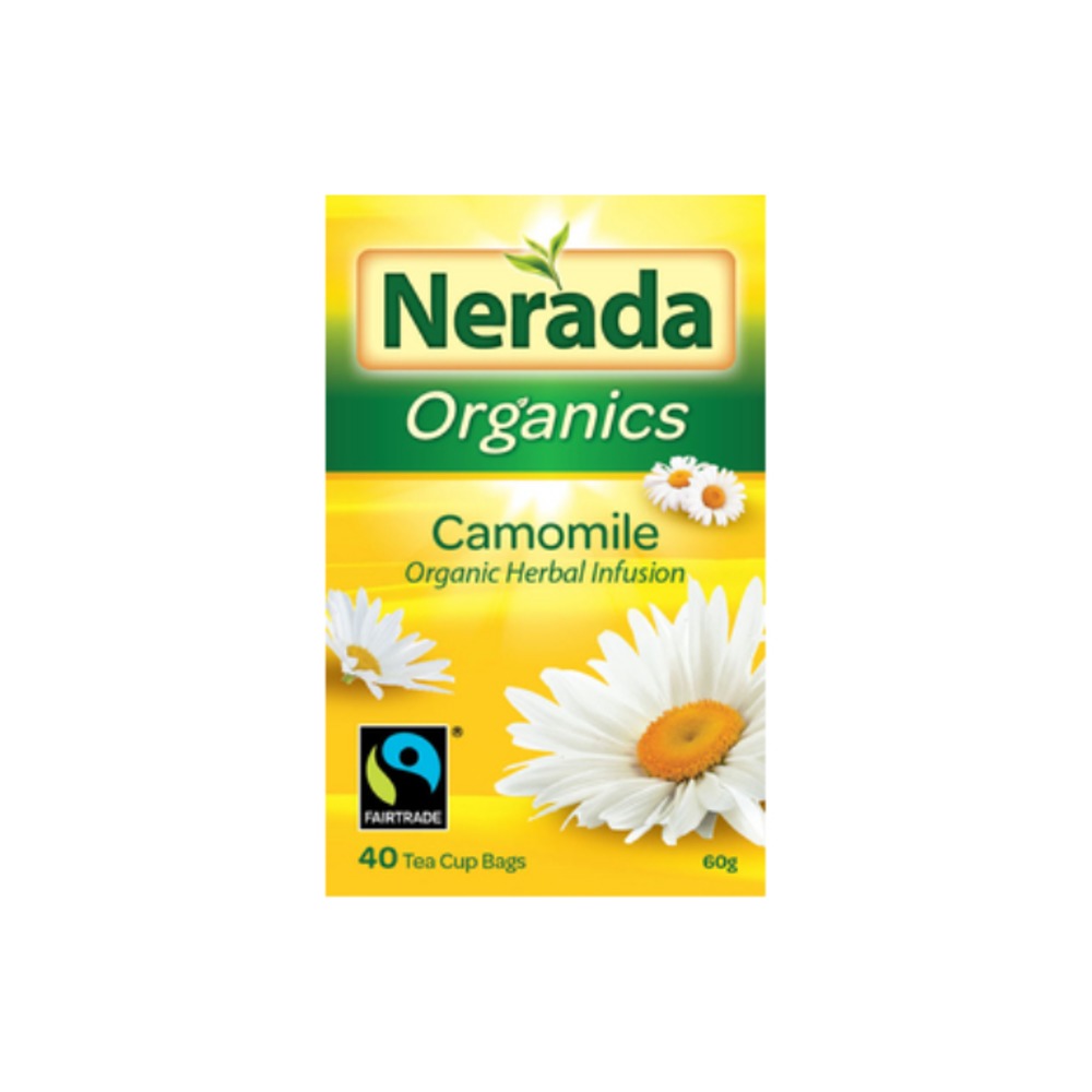 네라다 캐모마일 허벌 인퓨젼 티 배그 40 팩 60g, Nerada Camomile Herbal Infusion Tea Bags 40 pack 60g