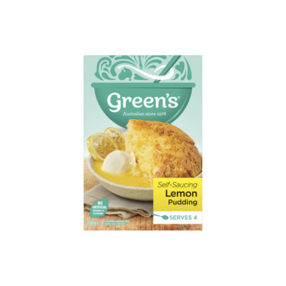 그린 셀프 소싱 레몬 푸딩 260g, Greens Self Saucing Lemon Pudding 260g