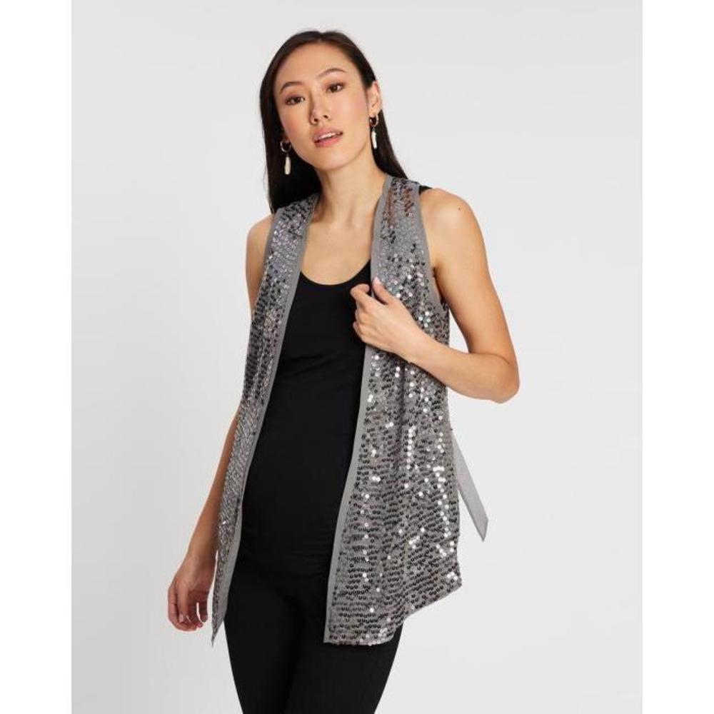 Isabella Oliver The Sequin Collar Waistcoat IS016AA39FXG