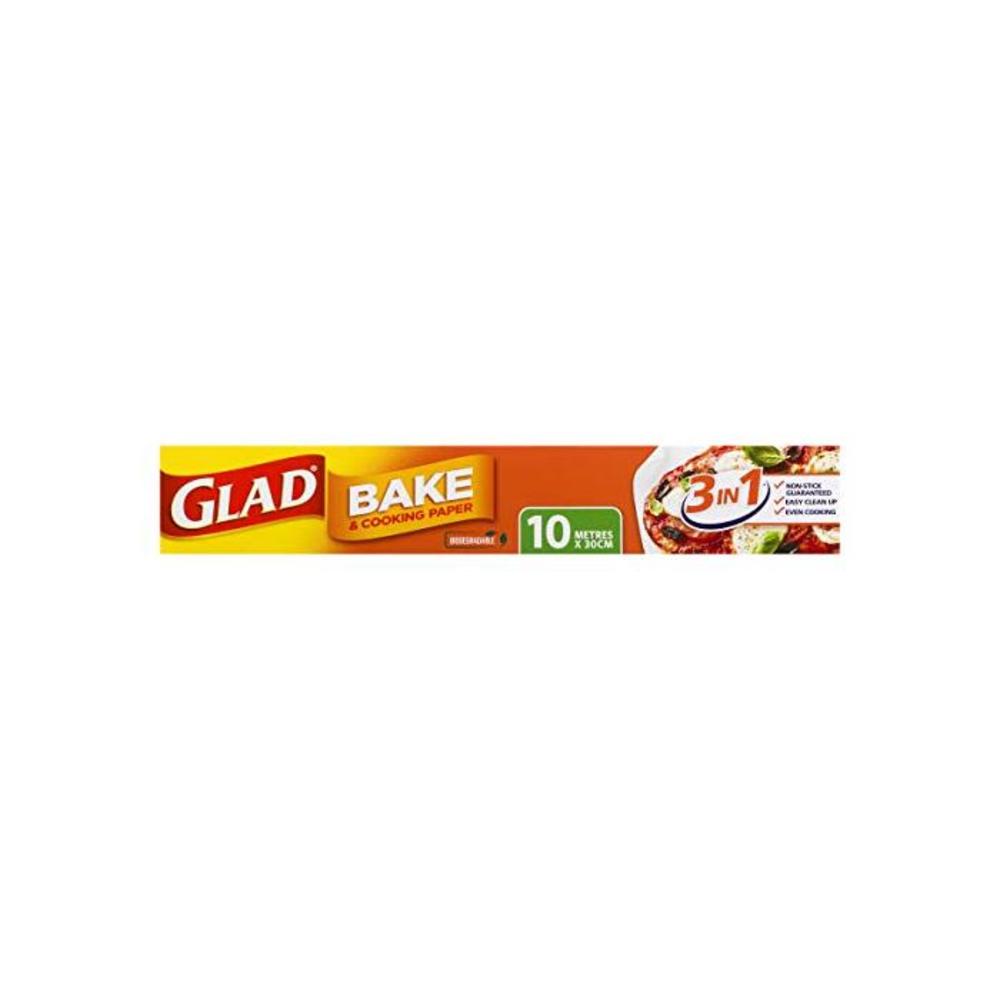 Glad Bake and Cooking Paper, 10 Metre Length B07PNB2JV9