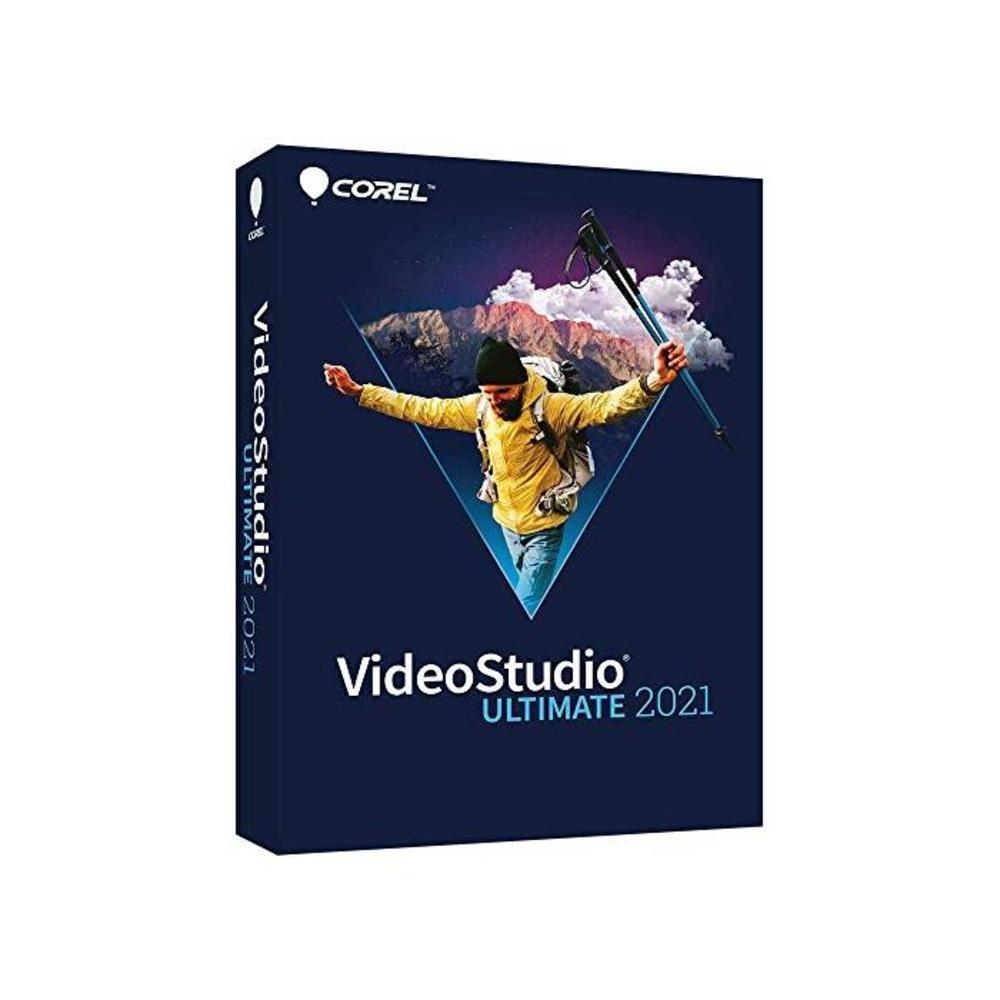 Corel VideoStudio 2021 Ultimate Video &amp; Movi eEditing Software Slideshow Maker, Screen Recorder, DVD Burner [PCDisc] Ultimate 1 Device Perpetual PC Disc B08W4L2QNL