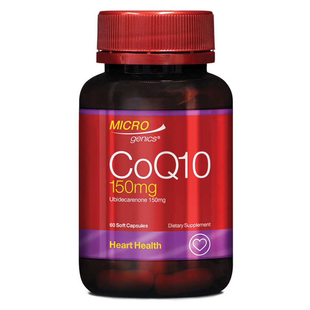 마이크로제닉 CoQ10 150mg 60정 Microgenics CoQ10 150mg 60 Capsules