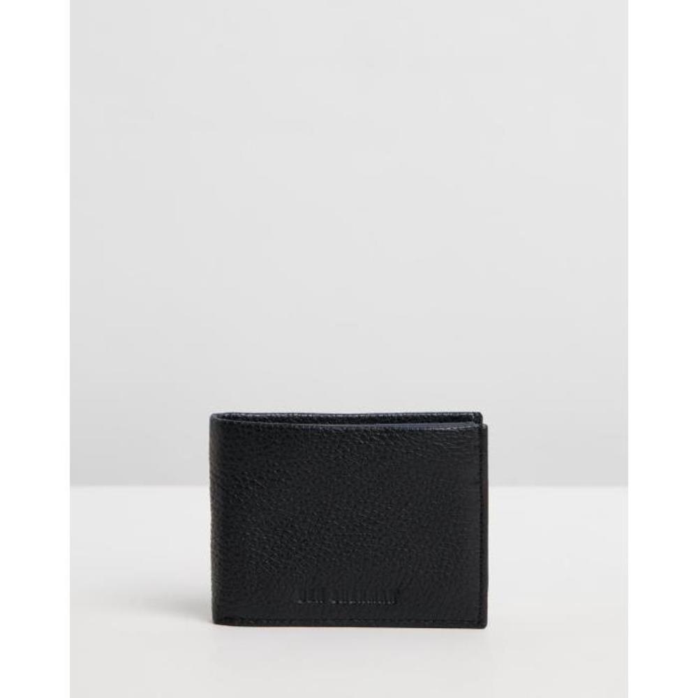 Ben Sherman Bi Fold Leather Wallet With Flip BE007AC08WKL