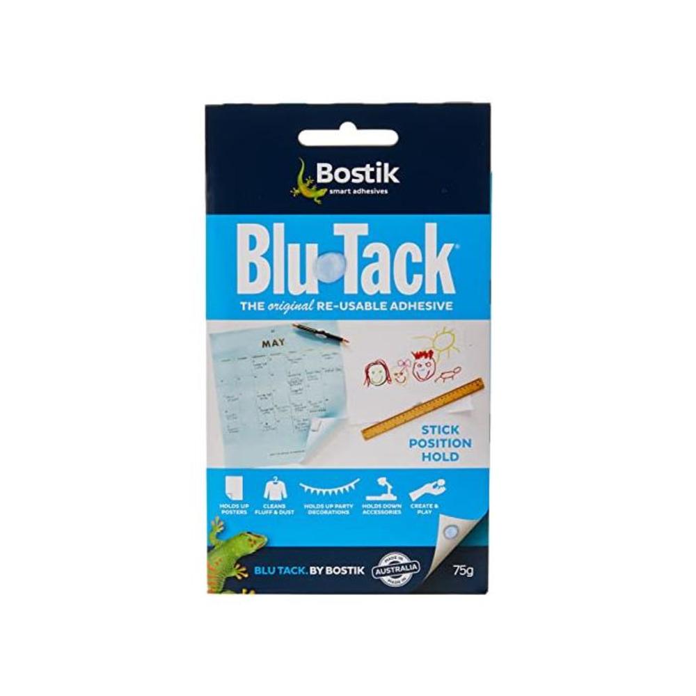 Bostik Blu Tack 75 g, 1 pack, Blue/Gray B001FGLX72