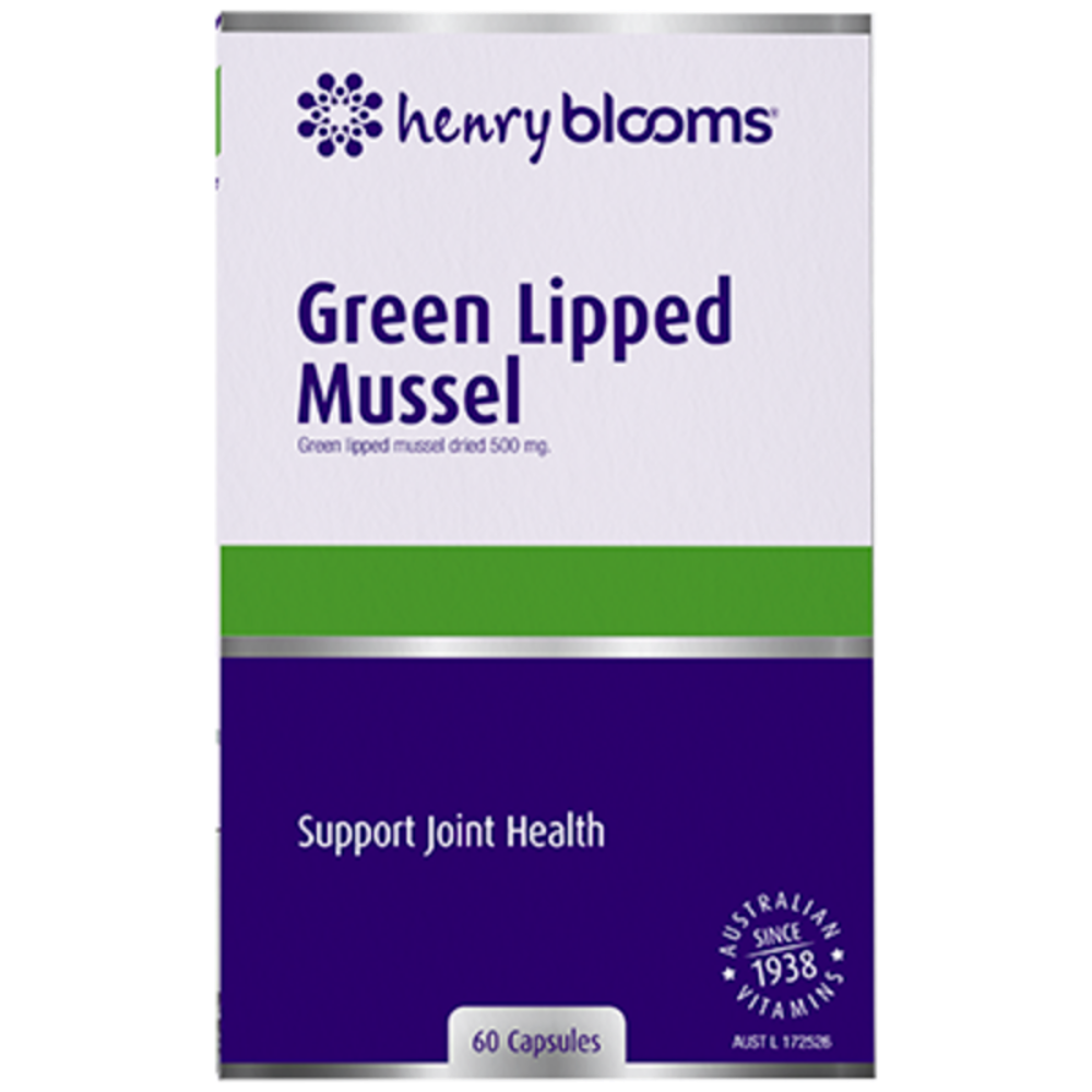 헨리 블룸스 초록입홍합 60정 Blooms Green Lipped Mussel 60 Capsules