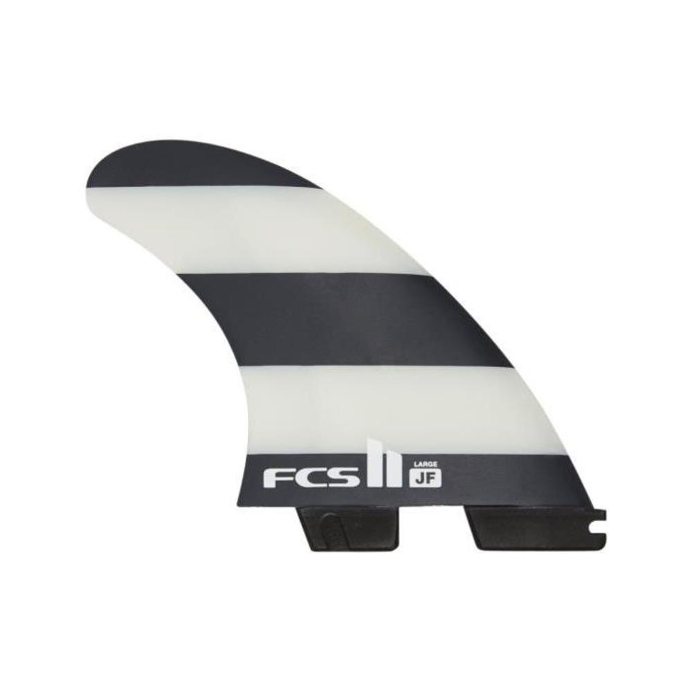 Fcs Ii Jf Pc Large Tri Fins BLACK-WHITE-BOARDSPORTS-SURF-FCS-FINS-FJFL-PC01-LG