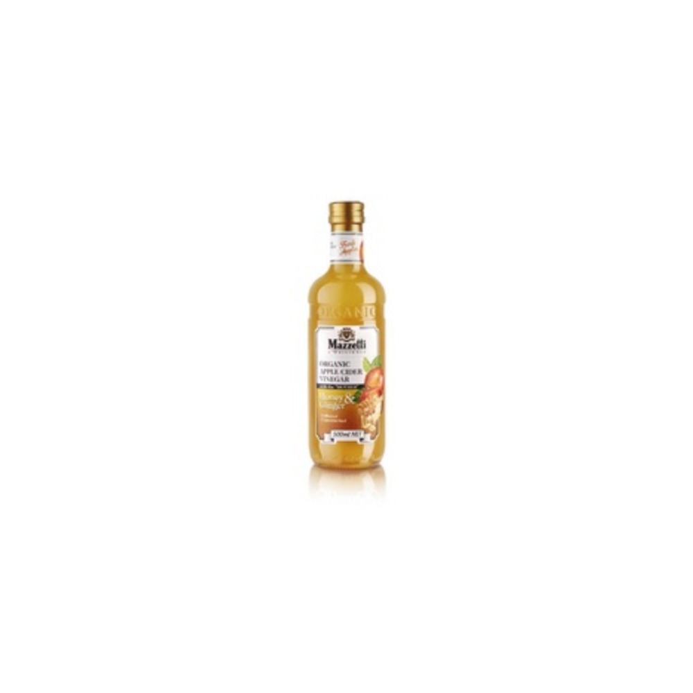 마젯티 애플 사이더 비네가 위드 허니 &amp; 진저 500ml, Mazzetti Apple Cider Vinegar With Honey &amp; Ginger 500mL