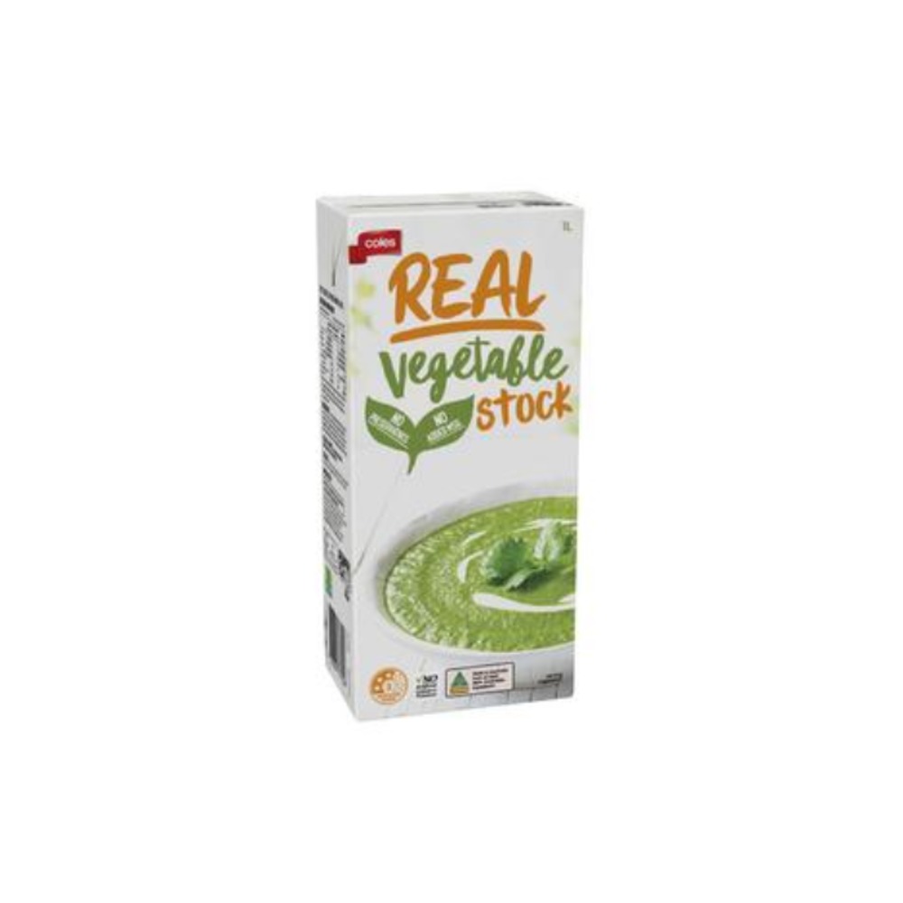콜스 리얼 베지터블 스톡 1L, Coles Real Vegetable Stock 1L