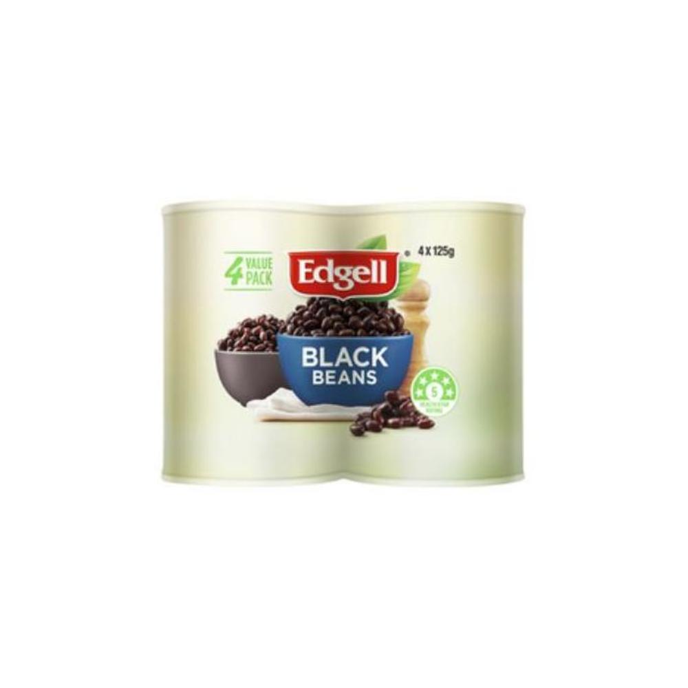Edgell Black Beans 4 Pack 500g
