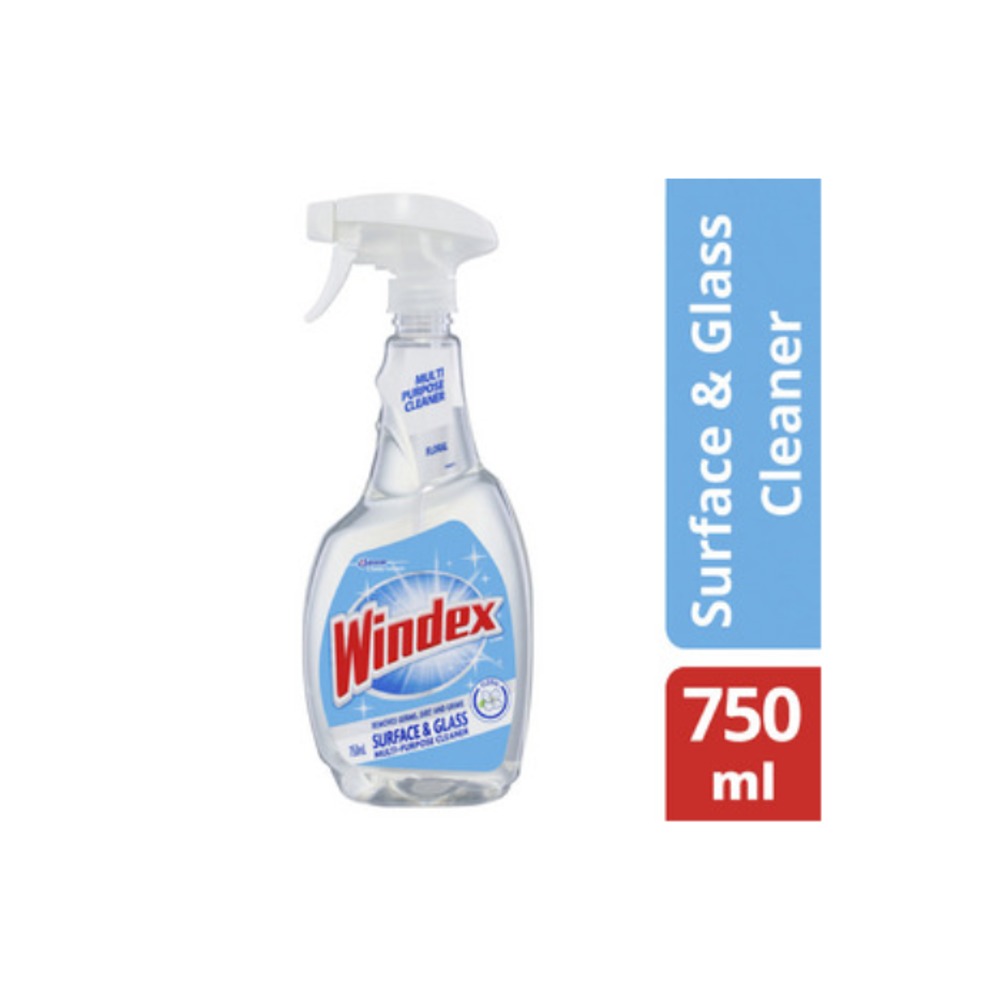 윈덱스 멀티 서페이스 &amp; 글라스 클리너 트리거 스프레이 750ml, Windex Multi Surface &amp; Glass Cleaner Trigger Spray 750mL