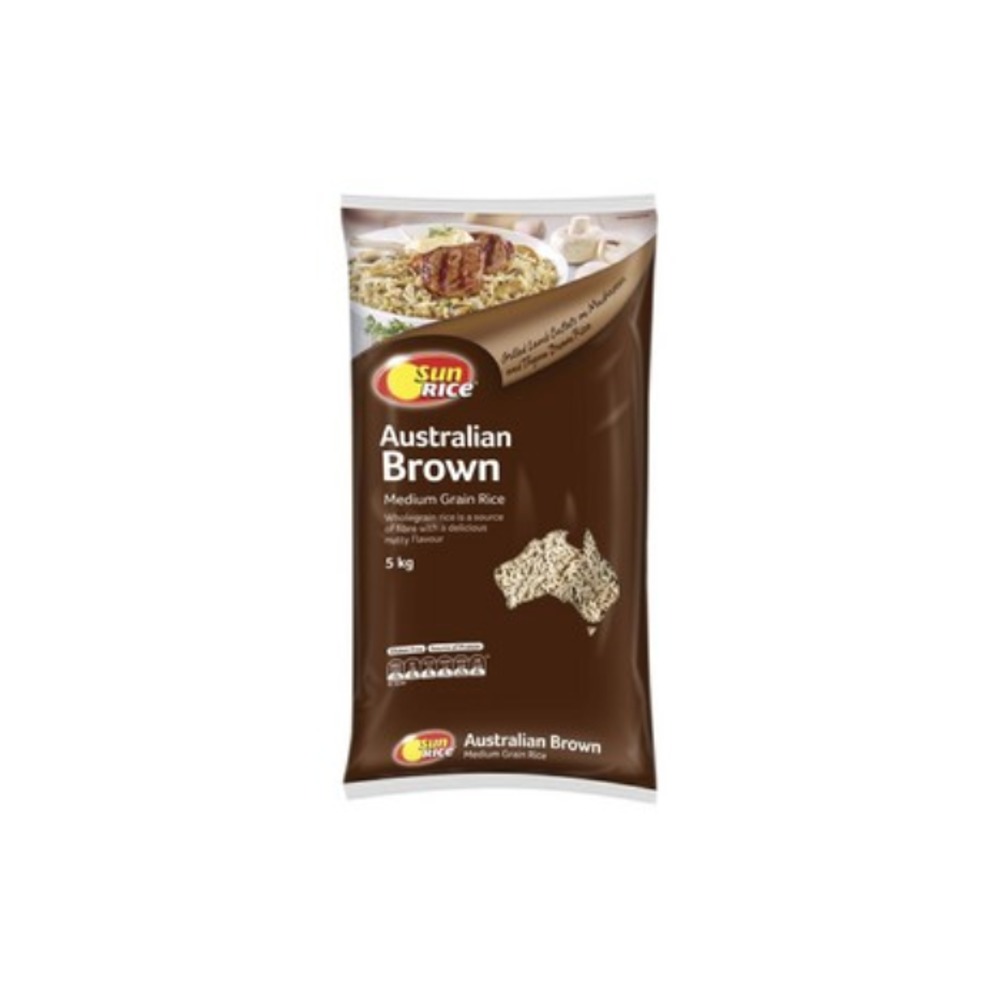 선라이스 미디엄 그레인 브라운 라이드 5kg, Sunrice Medium Grain Brown Rice 5kg