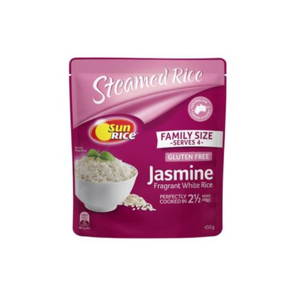 선라이스 패밀리 사이즈 자스민 라이드 450g, Sunrice Family Size Jasmine Rice 450g