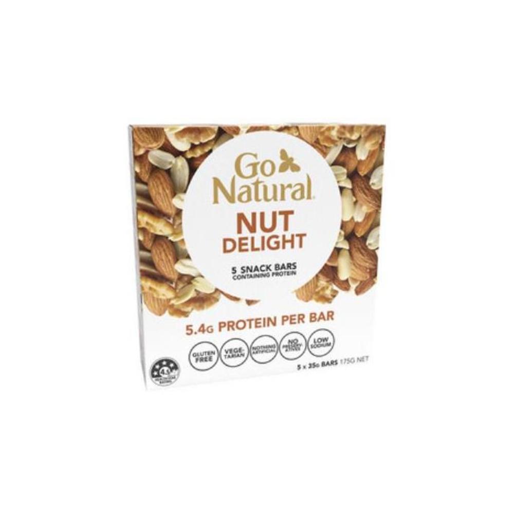 Go Natural Nut Delight Chopped Bars 175g