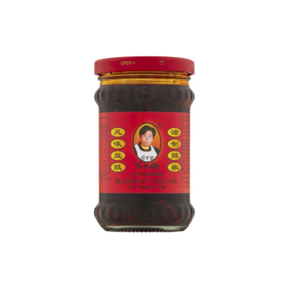 라오간마 칠리 오일 블랙 빈 210g, Laoganma Chilli Oil Black Bean 210g