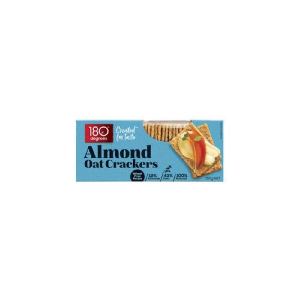 180 Degrees Almond Oat Crackers 150g