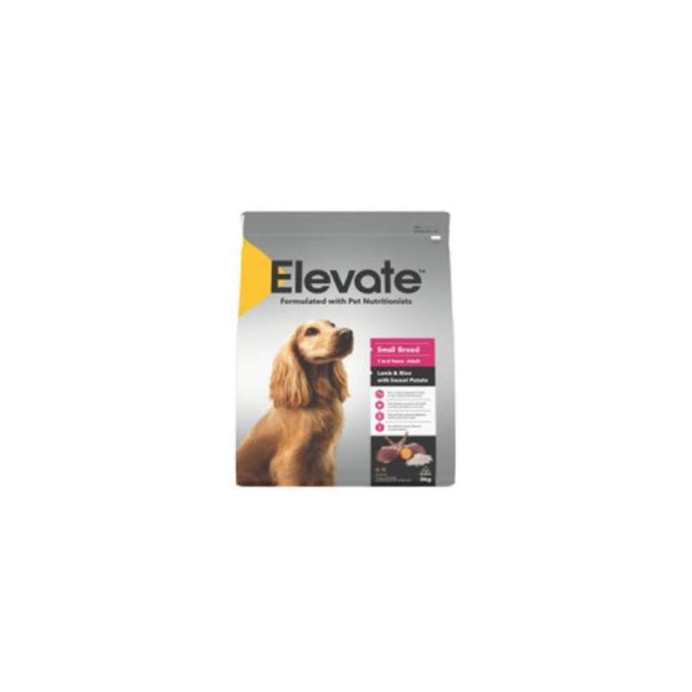 Elevate Dry Dog Food Small Breed Lamb And Rice With Sweet Potato 3kg 3945345P