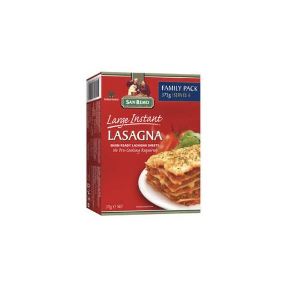 San Remo Instant Lasagna Sheets Family Pack 375g
