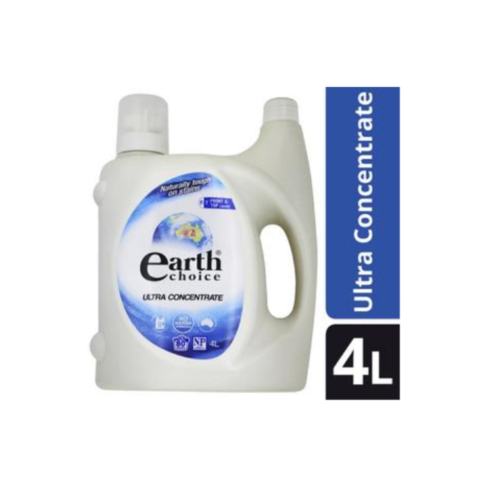 어스 초이스 울트라 콘센트레이트 론드리 리퀴드 4L, Earth Choice Ultra Concentrate Laundry Liquid 4L