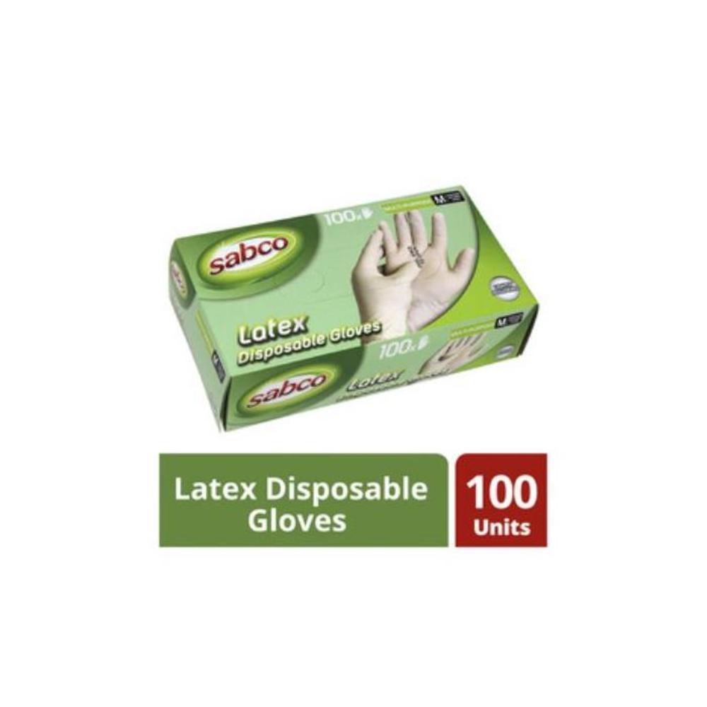 Sabco Latex Gloves 100 pack