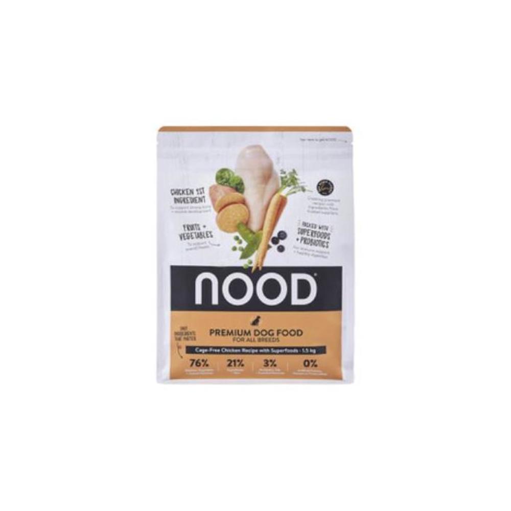 Nood Cage Free Chicken Recipe With Superfoods Dry Dog Food 1.5kg 3713770P