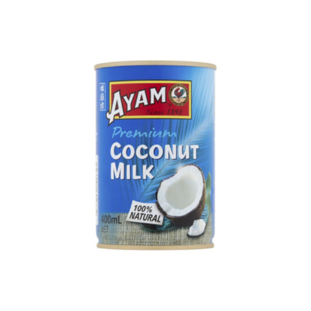 어얨 레귤러 코코넛 밀크 400ml, Ayam Regular Coconut Milk 400mL