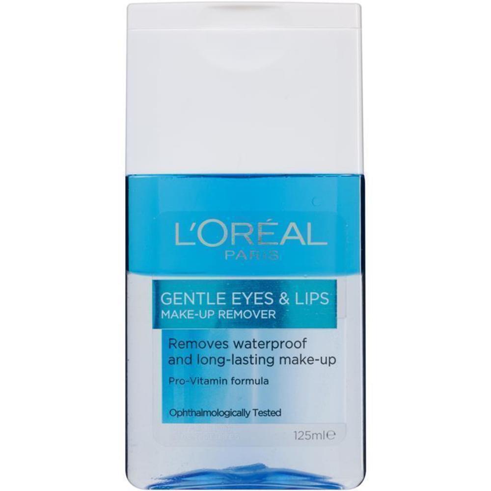 로레알 파리 젠틀 아이즈 앤 립스 워터프루프 메이크업 리무버 125ml, LOreal Paris Gentle Eyes and Lips Waterproof Make-up Remover 125ml