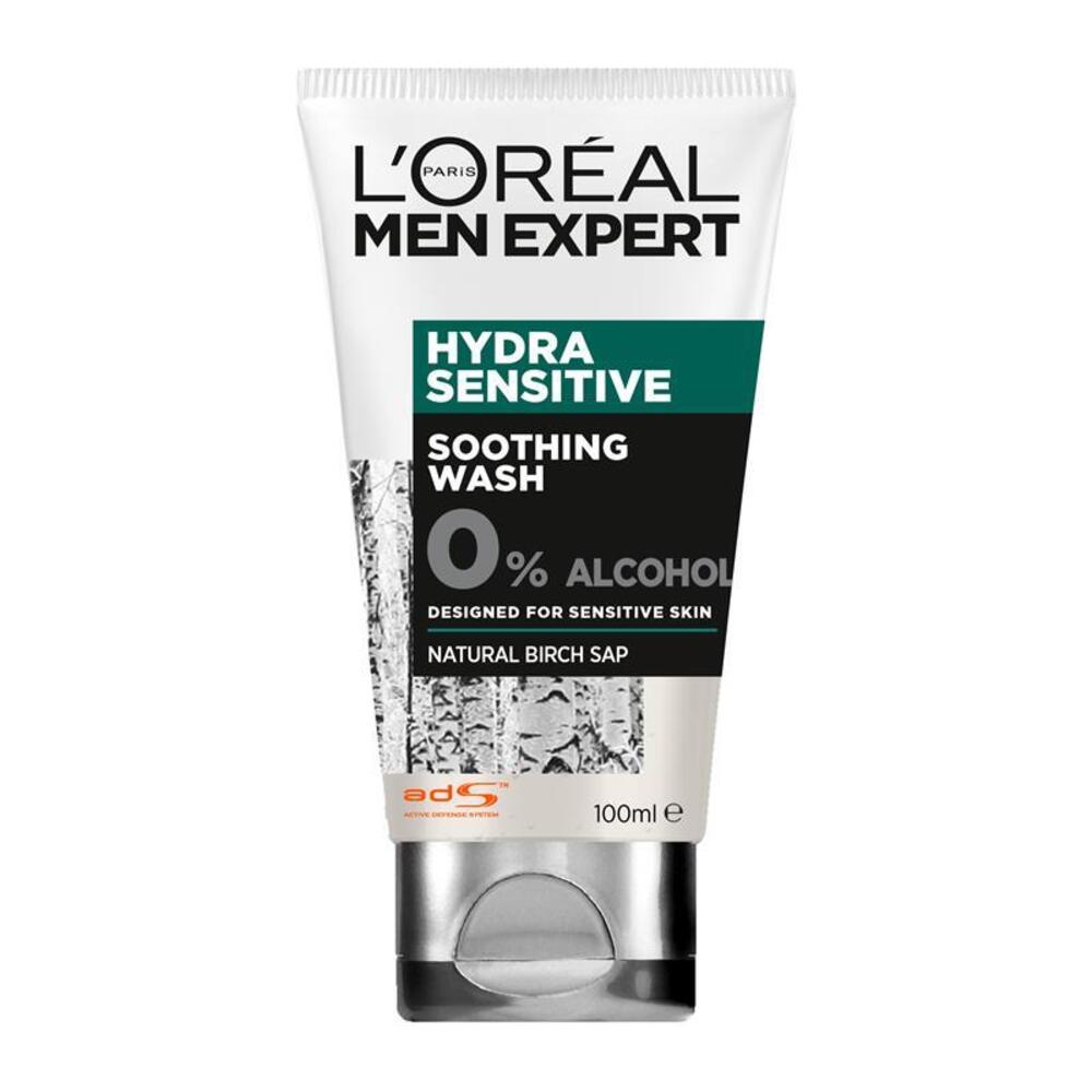 로레알 맨 익스펄트 하이드라 센시티브 워시 100ml, LOreal Men Expert Hydra Sensitive Wash 100mL
