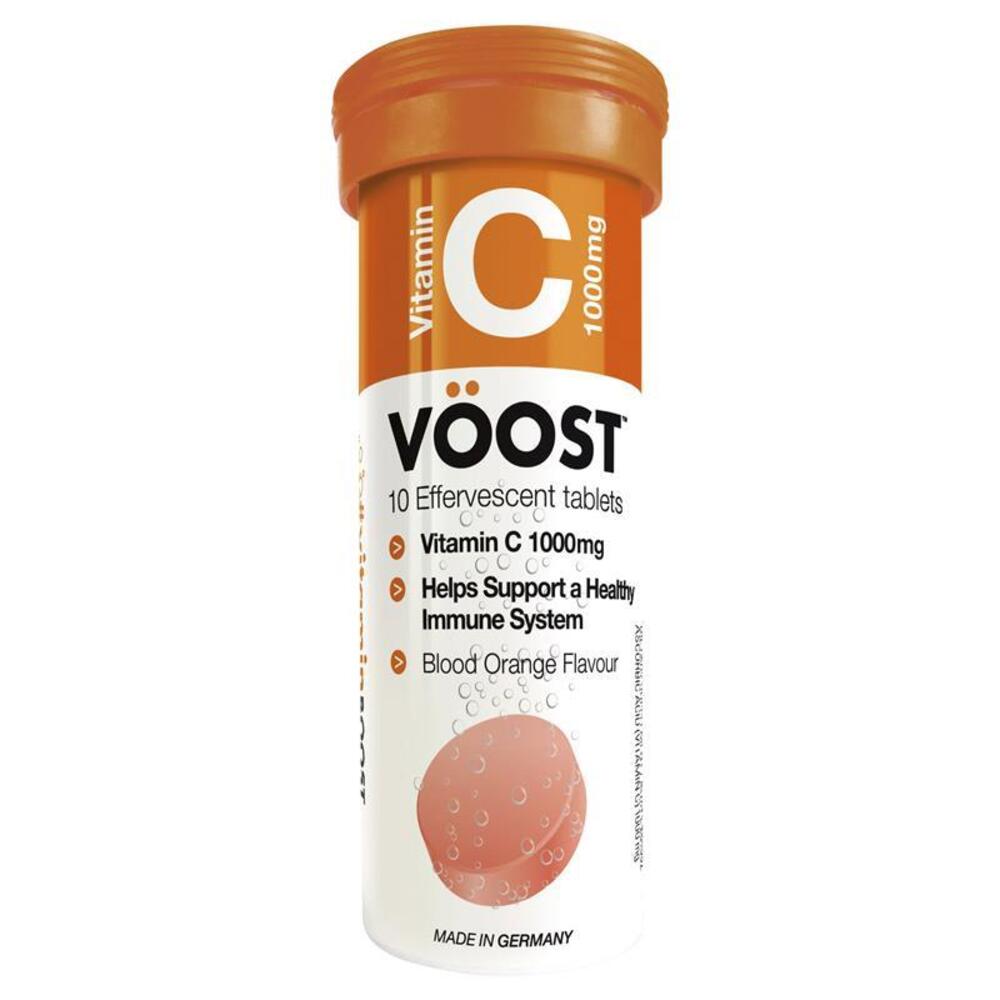 부스트 비타민 C 기포성 10타블렛 VOOST Vitamin C Effervescent 10 Tablets
