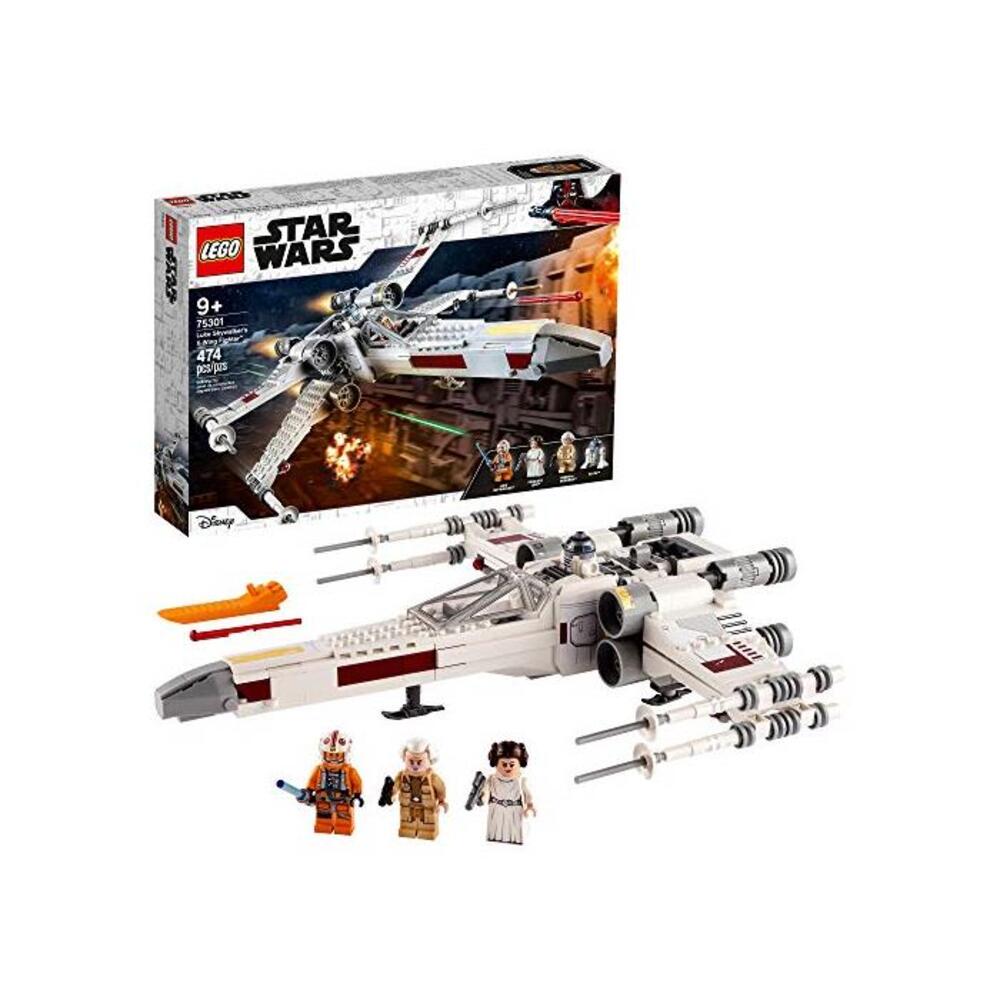 LEGO Star Wars Luke Skywalker’s X-Wing Fighter 75301 Awesome Toy Building Kit for Kids, New 2021 (474 Pieces) B08HW1NFWQ