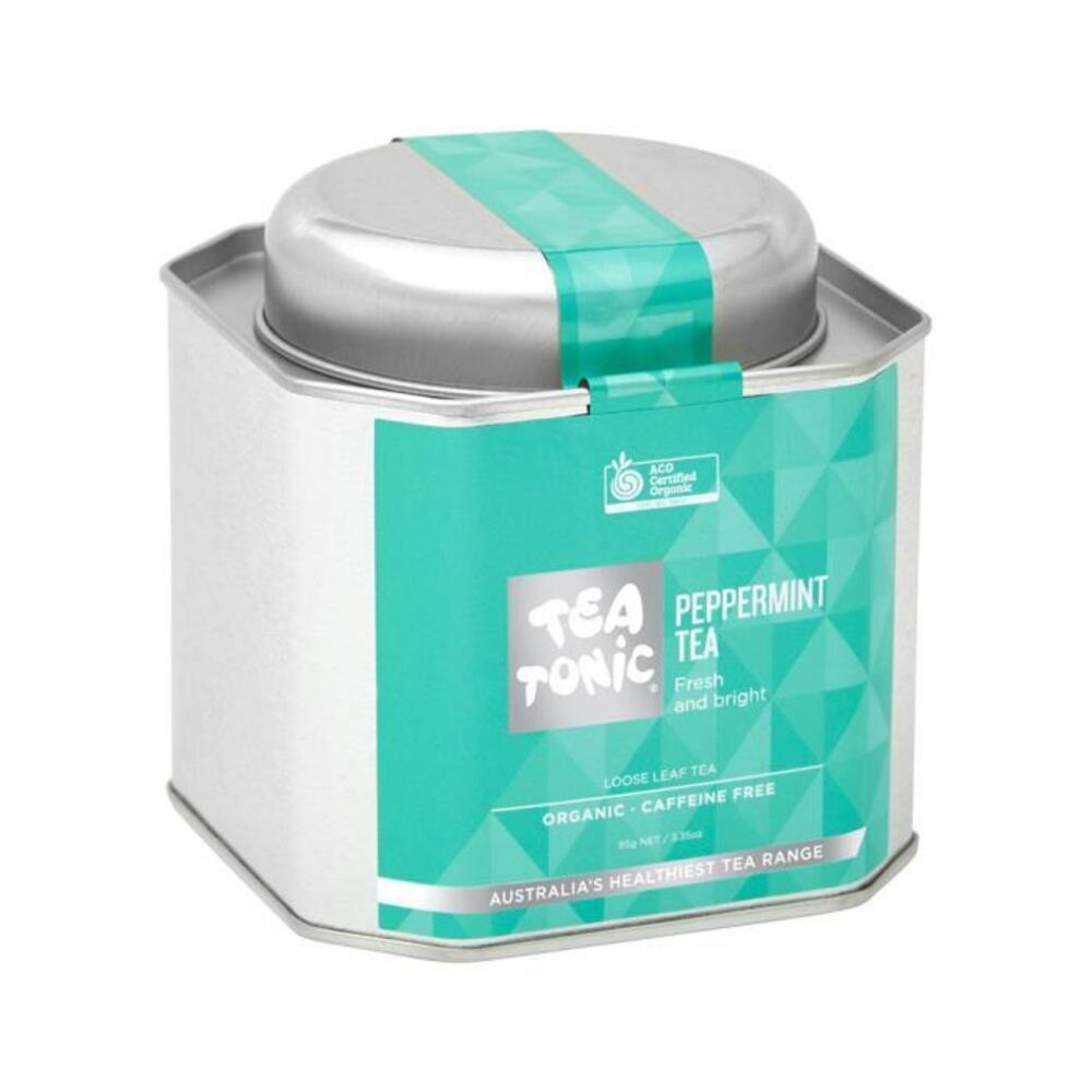 Tea Tonic Organic Peppermint Tea Caddy Tin 95g
