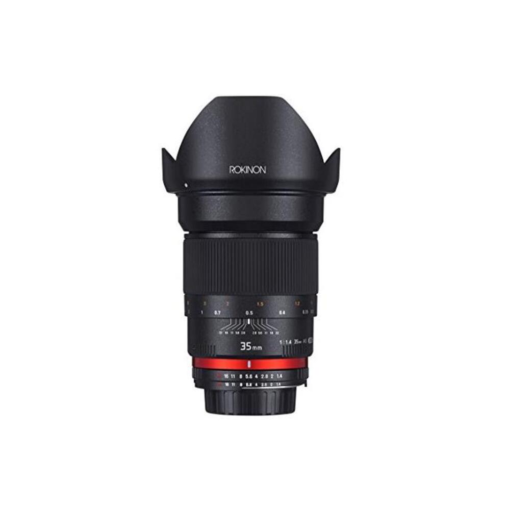 Rokinon 35mm F1.4 AS UMC Wide Angle Cine Lens for Sony E-Mount (NEX) (RK35M-E) B00JD4T82K