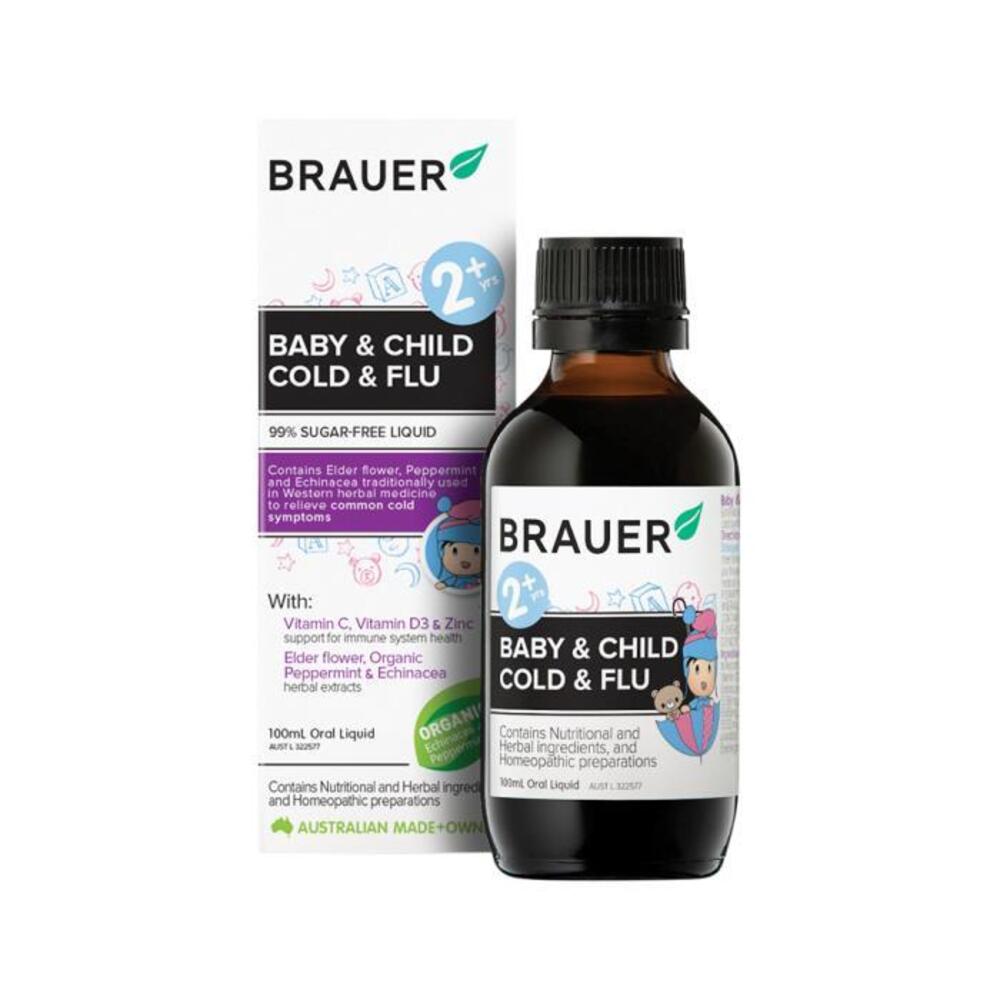 Brauer Baby &amp; Child Cold &amp; Flu Oral Liquid 100ml