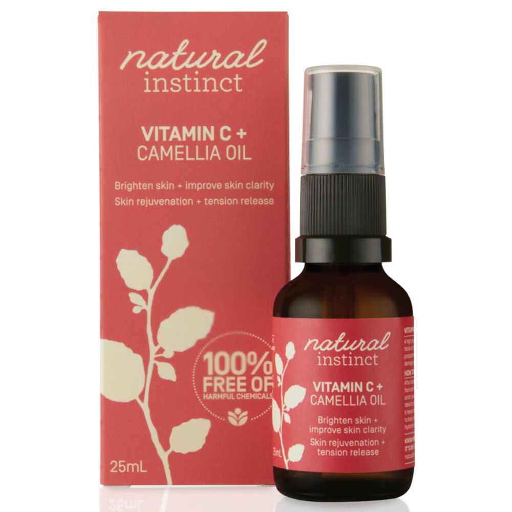 내츄럴 인스팅트 비타민 C 카멜리아 오일 25ml, Natural Instinct Vitamin C Camellia Oil 25ml
