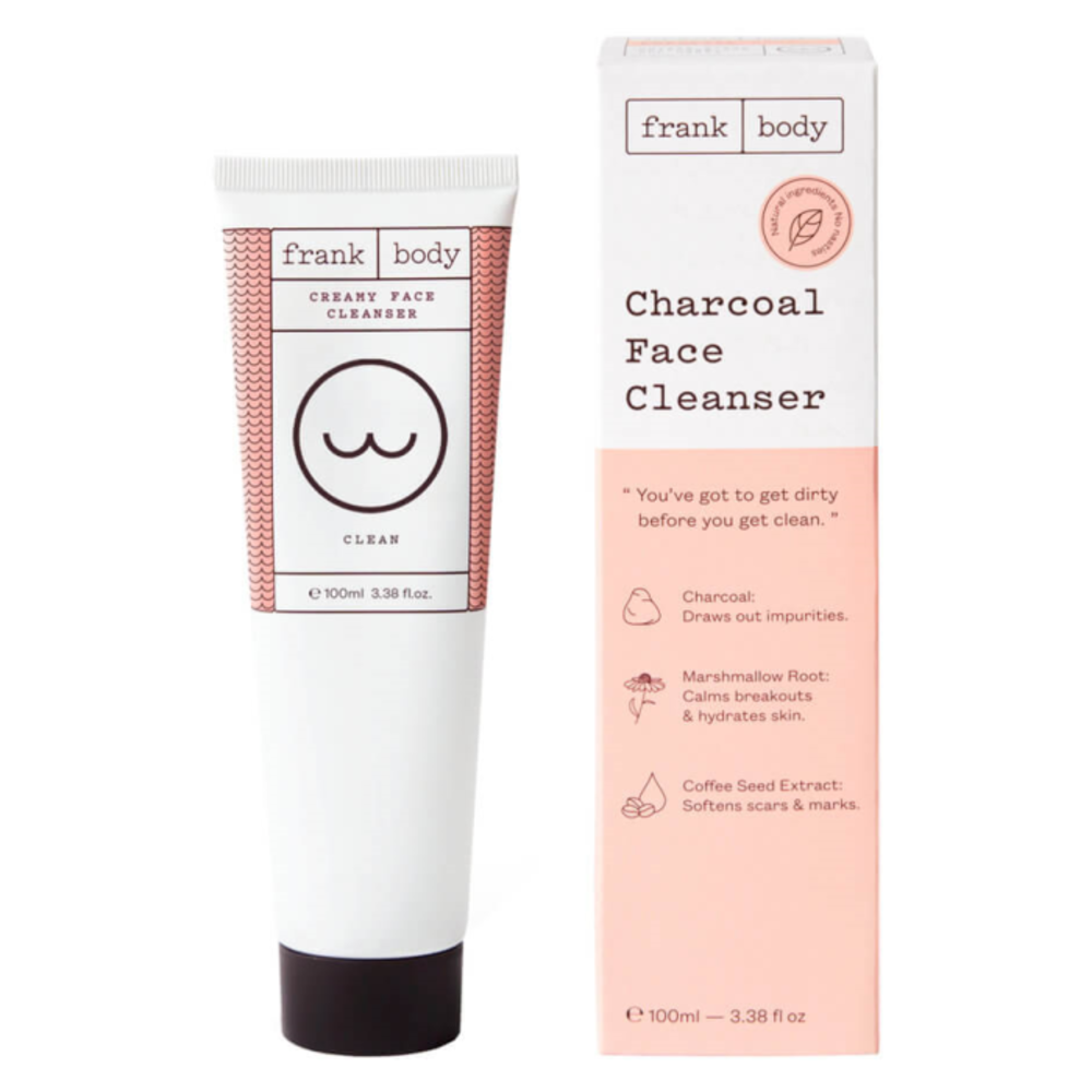 프랭크 바디 차콜 페이스 클렌저, Frank Body Charcoal Face Cleanser V-040304