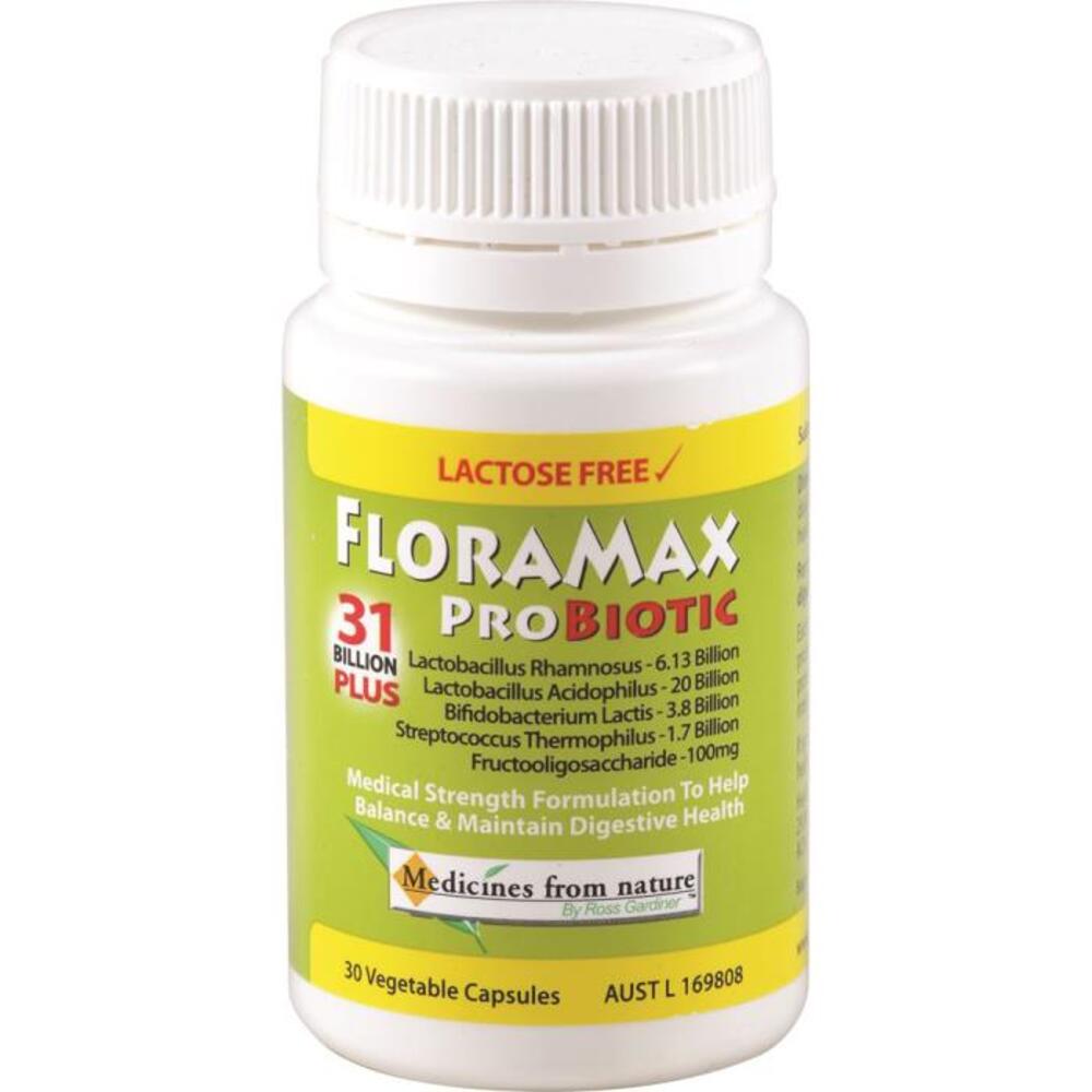메디신: 프롬 네이처 플로라맥스 프로바이오틱빌리언 30vc, Medicines From Nature FloraMax Probiotic 31 Billion 30vc
