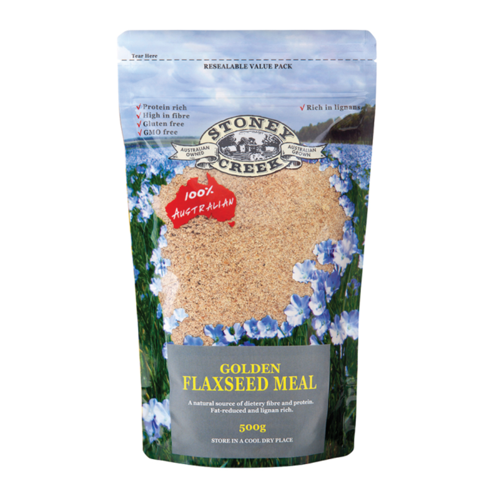 스토니 크릭 아마씨 밀 골든 500g, Stoney Creek Flaxseed Meal Golden 500g