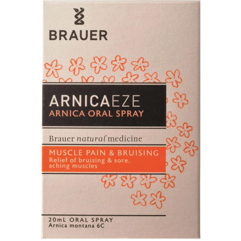 브라우어 아니카이즈 아르니카 오랄 스프레이 (6c) 20ml, Brauer ArnicaEze Arnica Oral Spray (6C) 20ml