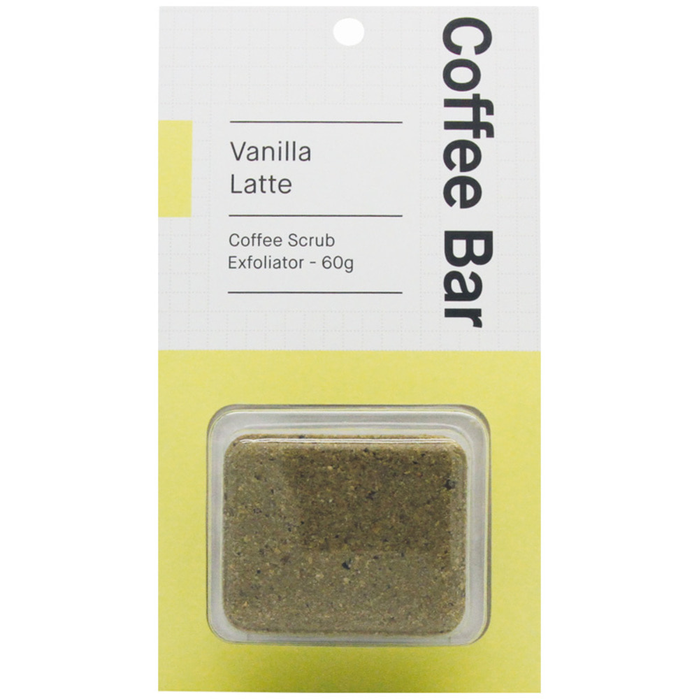 커피 바 익스폴리에이터 바닐라 라떼 60g, Coffee Bar Exfoliator Vanilla Latte 60g