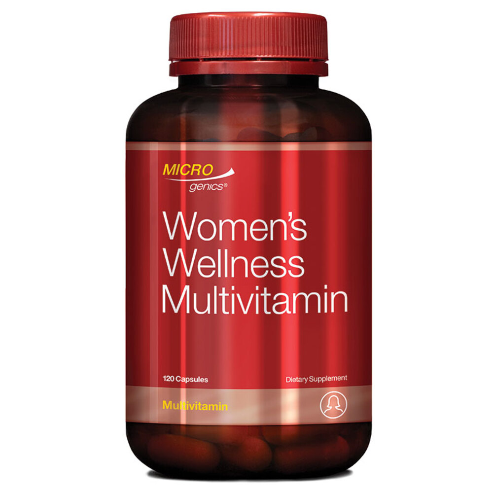 마이크로제닉 여성 건강 멀티비타민 120정 Microgenics Womens Wellness Multivitamin 120 Capsules