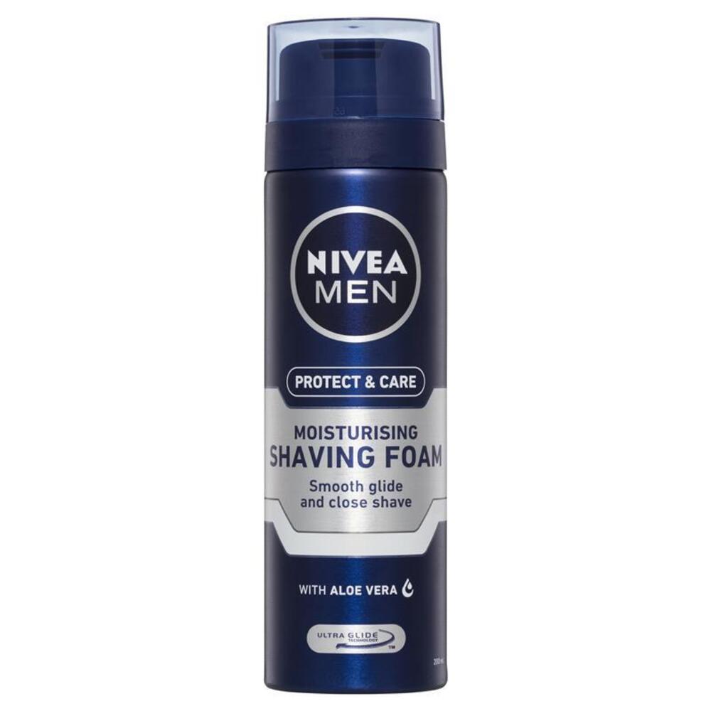니베아 포 맨 쉐이빙 폼 모이스쳐라이징 200ML, Nivea for Men Shaving Foam Moisturising 200ml
