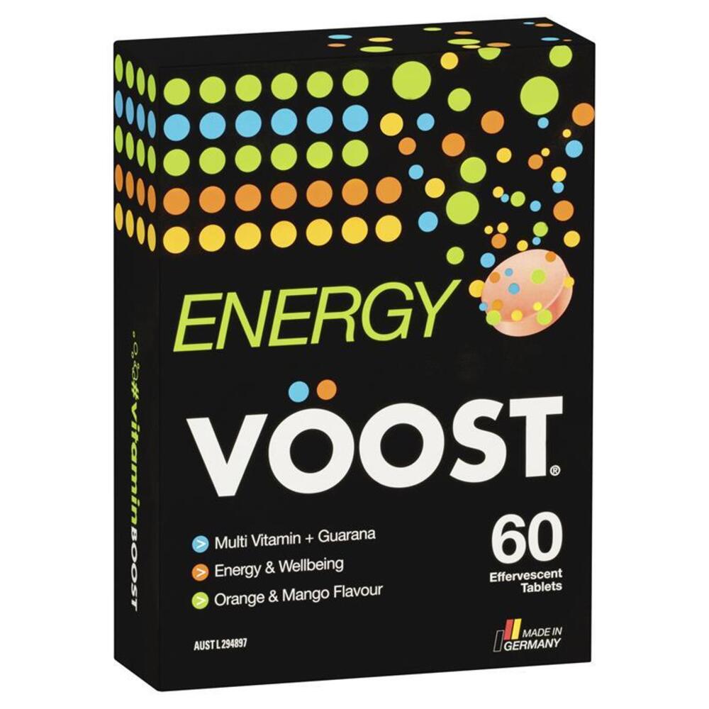부스트 에너지 기포성 60 팩 Voost Energy Effervescent 60 Pack
