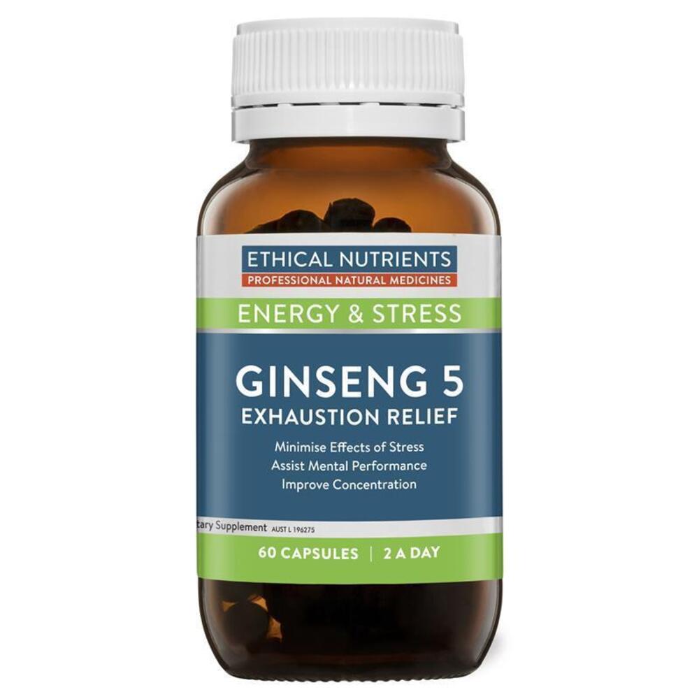 에티컬뉴트리언트 Ginseng-5 피로회복 60정 Ethical Nutrients Ginseng-5 Exhaustion Relief 60 Capsules